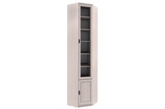 Шкаф книжный Hoff Montpellier 80087677 56,7х56,7х243,5, дуб млечный