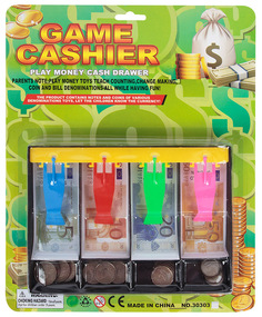 Игрушечный лоток для денег Shantou Gepai Game cashier 2
