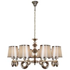 Подвесная люстра iLamp Brooklyn P2401-8 Nickel