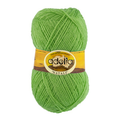 Вязание Пряжа ADELIA "NATALI" 10 шт, в упак, цвет св,зеленый NATALI-15, 300 м от Adelia