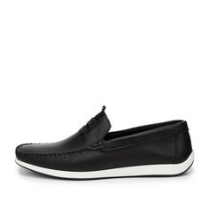 Мокасины мужские quattrocomforto 300-193-D1 черные 43 RU