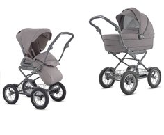 Коляска 2 в 1 Inglesina Sofia Duo Sideral Grey на шасси Ergo Bike