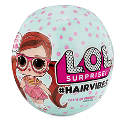 Кукла - сюрприз L.O.L. в шарике MGA Original Hairvibes с прядями для причесок 564744