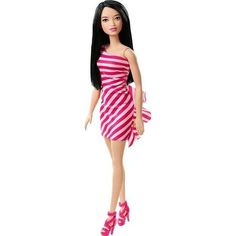 Кукла Mattel Barbie "Сияние моды" T7580/FXL70 в розовом платье