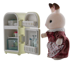 Игровой набор Sylvanian Families Мама кролик и холодильник