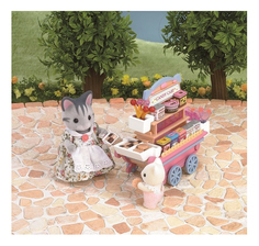 Игровой набор Sylvanian Families Тележка со сладостями