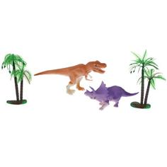 Игрушка пластизоль набор динозавров меняют цвет в воде пак с хэдером ИГРАЕМ ВМЕСТЕ