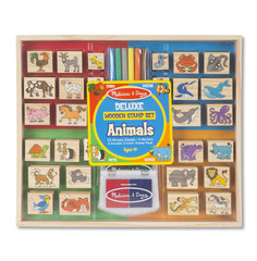 Набор штампов Melissa & Doug Делюкс Животные