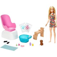 Кукла Mattel Barbie, Игровой набор для маникюра и педикюра GHN07