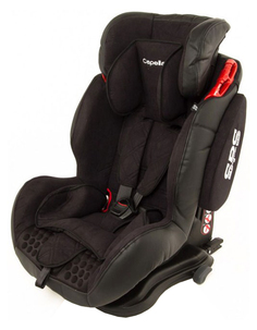 Автокресло Capella Isofix S12312I Sps цв.черный гр.1/2/3