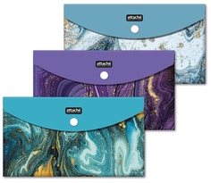 Папка-конверт на кнопке Attache Travel, Selection Fluid