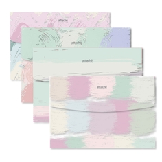 Папка-конверт на кнопке Attache А5, Selection Pastel