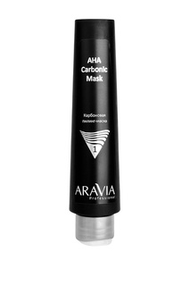 Карбоновая пилинг маска AHA Carbonic Mask, 100 мл Aravia Professional