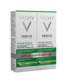 Шампунь-уход VICHY 200 мл х 2