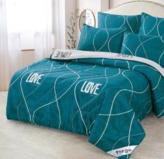 Комплект постельного белья с одеялом "Tango" De Verano Y-14 Семейный