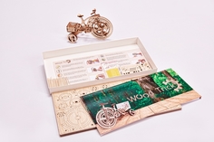 3D-пазл из дерева Wood Trick Велосипед-визитница