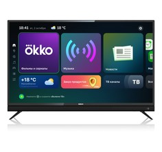 LED Телевизор 4K Ultra HD BBK 43LEX-8361/UTS2C с «Салют ТВ»