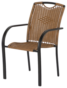 Стул для дачи Hoff Cafe 80348955 brown 64х55х86 см