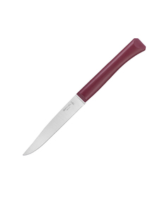 Нож столовый Opinel N°125, полимерная ручка, нерж, сталь, темно-красный. 002196