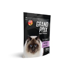 Сухой корм для кошек GRAND PRIX Hairball Control , индейка, 0.3 кг