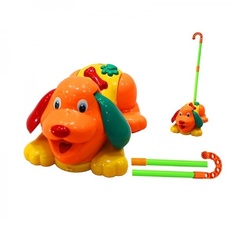 Каталка-игрушка детская Shantou Собака, с тростью