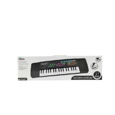 Синтезатор игрушечный Shantou 220 V, свет, звук, с микрофоном, 37 клавиш, USB A1346625M-B