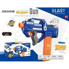 Бластер Shantou на батарейках, с мягкими пулями и мишенью A683464B