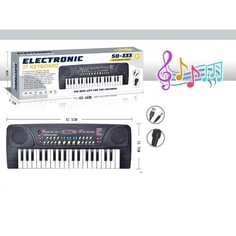 Синтезатор игрушечный Shantou 220 V, с микрофоном, USB з/у B1927686