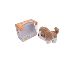 Мягкие игрушки животные Shantou Собачка, свет, звук