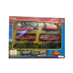 Железнодорожный набор Shantou свет, звук, длина полотна 86 см B1746981