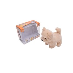 Мягкие игрушки животные Shantou Собачка, свет, звук