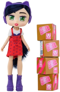 1 TOY Кукла Boxy Girls Riley 20 см. с аксессуарами
