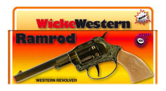 Пистолет игрушечный Ramrod 100-зарядные Gun, Western 178mm, упаковка-короб Sohni Wicke