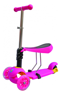 Самокат трехколесный 1 Toy Розовый Т59525 розовый 1toy