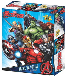 Пазл Prime 3D Мстители, 500 деталей Prime3D 32569