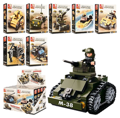Конструктор пластиковый Sluban Военная техника M38-B0587