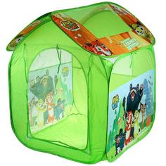 Палатка детская, игровая Лео и Тиг (83х80х105 см) Играем вместе