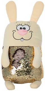 Мягкая игрушка "Модные зверята" - Заяц, 50 см KiddieArt