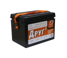 Ящик рыболовный Друг-2 20 л черный размер 32,5x43x29 см (138310) Camping World