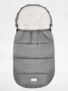 Конверт зимний меховой Amarobaby Snowy Travel Серый, 105 см