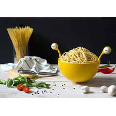Дуршлаг spaghetti monster желтый Ototo