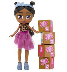1 TOY Кукла Boxy Girls Nomi 20 см. с аксессуарами