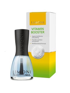 Средство для роста ногтей с витаминами Limoni Vitamin Booster 15 мл