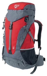 Туристический рюкзак Bestway Dura Trek 65 л красный/серый