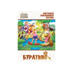 Пазл деревянный фигурный Буратино Нескучные игры