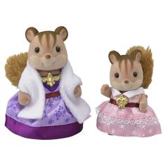 Набор Sylvanian Families Модные платья Town Series фиолетовое и розовое