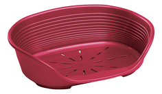 Лежанка для животных Ferplast SIESTA DELUXE 2, пластиковый, бордовый, 49х36х17,5 см