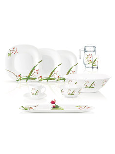 Столовый сервиз КАРИНА БЕТИТЮД 46 пр. Luminarc