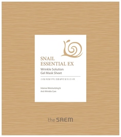 Маска для лица The Saem Snail Essential EX Wrinkle Solution Gel Mask Sheet 28 г