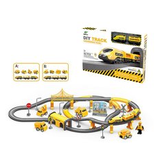 Железная дорога 1Toy InterCity Megapolis, Новостройка, с аксессуарами, 90 деталей